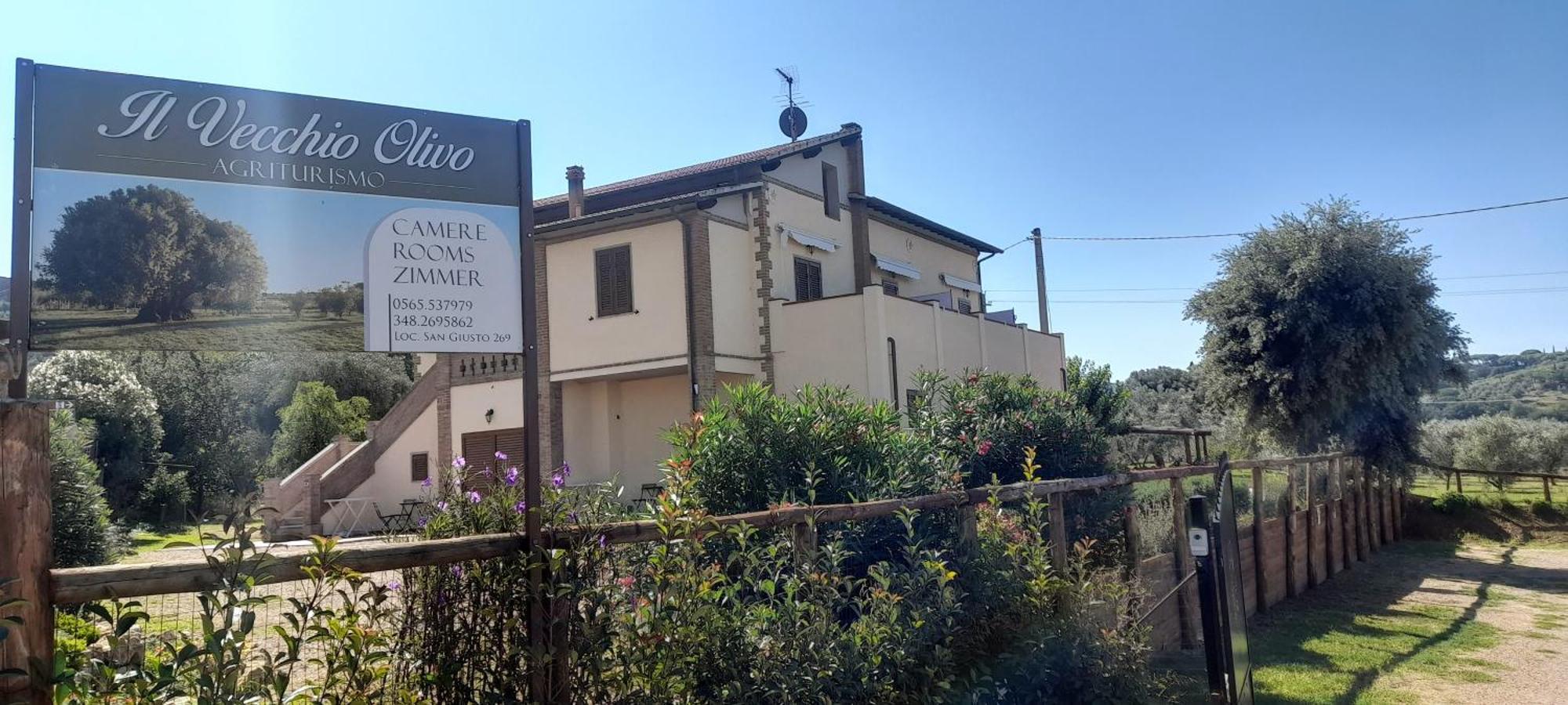 Agriturismo Il Vecchio Olivo Кастането Кардучи Екстериор снимка